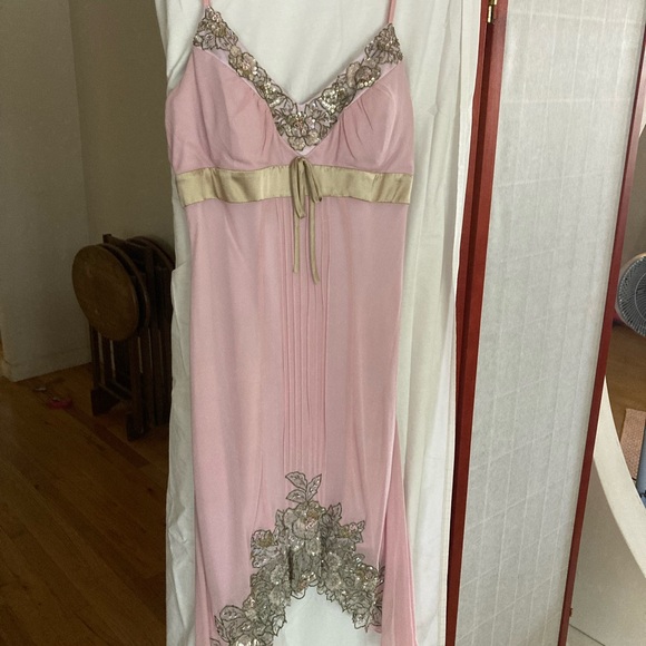 Beautiful dress. Worn only once. Was purchased at Bloomingdale's. - Picture 3 of 9